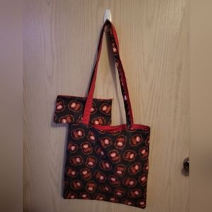 Tote bags w/inside pocket